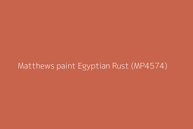 Matthews Paint Egyptian Rust Mp4574
