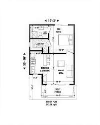 Granny S Modern House Plans 543 Sq Ft