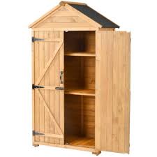 Outdoor Wood Lean To Storage Shed