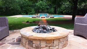 Concrete Block Backyard Fire Pits