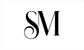 Sm Logo Design Initial Sm Letter Logo