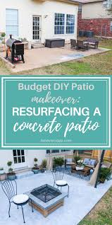 Budget Diy Patio Makeover