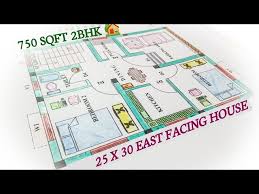 750 Sqft House Plan 25x30 House