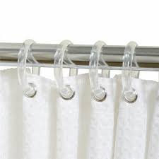 Clear Plastic Shower Curtain Rings