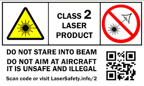 class 2 labels laser safety facts