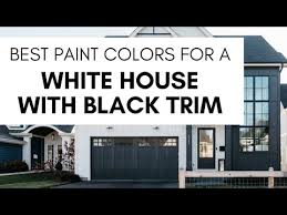 Exterior With Black Shutters Designs