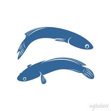 Fish Cork Logo Vector Creative Fish