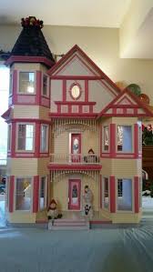 Victorian Painted Lady Doll House From