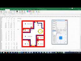 To Draw And Create A Floorplan In Excel