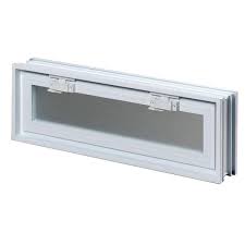 Hopper Vent For Glass Block Windows