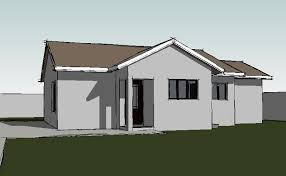 One Story 3 Bedroom House Plan For