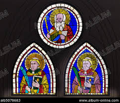 Stained Glass Panels Stock Photos