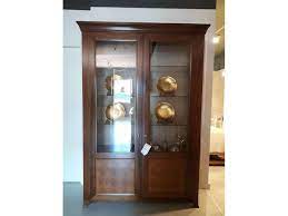 Da Vinci 2 Door Display Cabinet In Wood