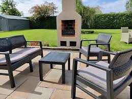 Garden Furniture Patio Set 4 Piece