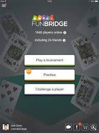 play bridge for free with funbridge