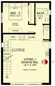 Modern Minimalist Home Plan With 2