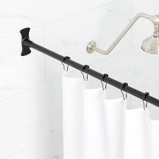 Straight Brass Shower Rod