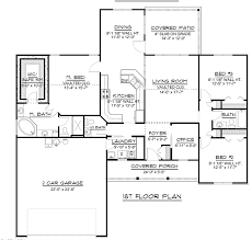 House Plan 50651 Ranch Style With