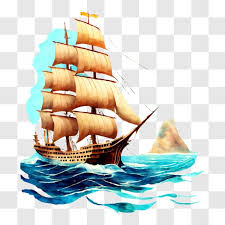 Maintained Sailing Ship Png