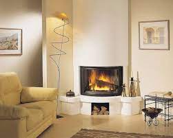 Modern Corner Fireplace Design Ideas