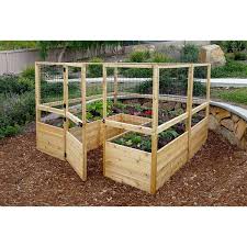 Garden In A Box With Deer Fencing