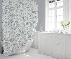Shabby Chic Shower Curtains Tiny Ditsy