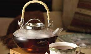 Tea Zen Hand Blown Glass Teapot Set