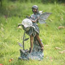 Large Bronze Fairy Garden Ornament