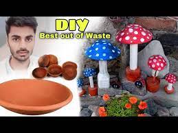 How To Make Mushroom Diy Garden Decor