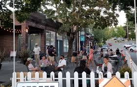 Socially Distanced Outdoor Dining