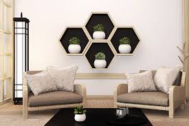 Living Room Wall Shelves Designs For