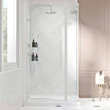 Corner Frameless Pivot Shower Door