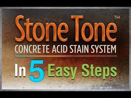Concrete Acid Stain Overview And Five