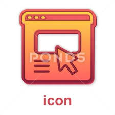 Gold Ui Or Ux Design Icon Isolated On