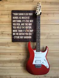 Guitar Wall Hanger Stevie Ray Vaughan