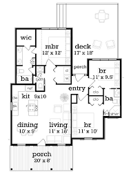 3 Bedroom Cottage Style House Plan 5289