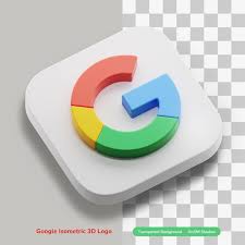 Google App Account 3d Icon Logo Concept