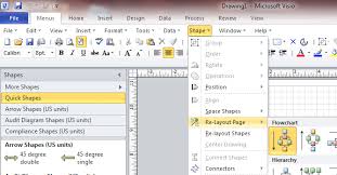 Page Setup In Microsoft Visio 2010