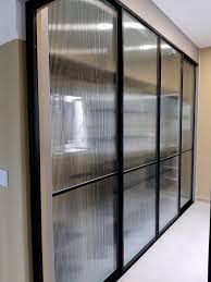 Pole System Closet Sliding Glass Door