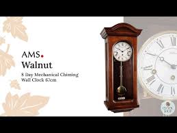 Mechanical Chiming Wall Clock By Ams