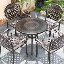Aluminium Nordic Outdoor Table And