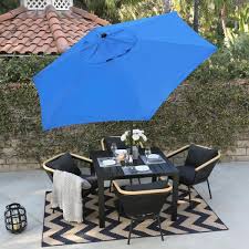 Steel Market Push Tilt Patio Umbrella