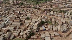 Rooftops Of A Slum Community In Kampala