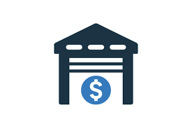 Storage Garage Bank Icon Graphic By