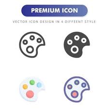 Palette Logo Vector Art Icons And