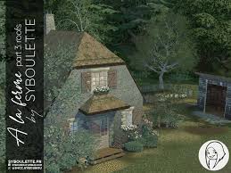 A La Ferme Roof Cc Sims 4 Syboulette