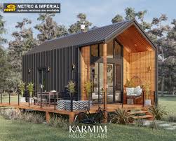 Modern Cabin House Plans 12x20 Log