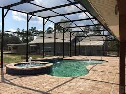 Pool Or Patio Screen Enclosure Installation