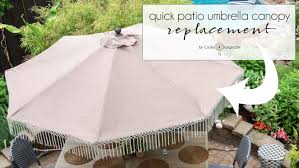 Patio Umbrella Replacement Canopy