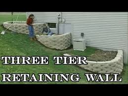 Build A Three Tier Retaining Wall